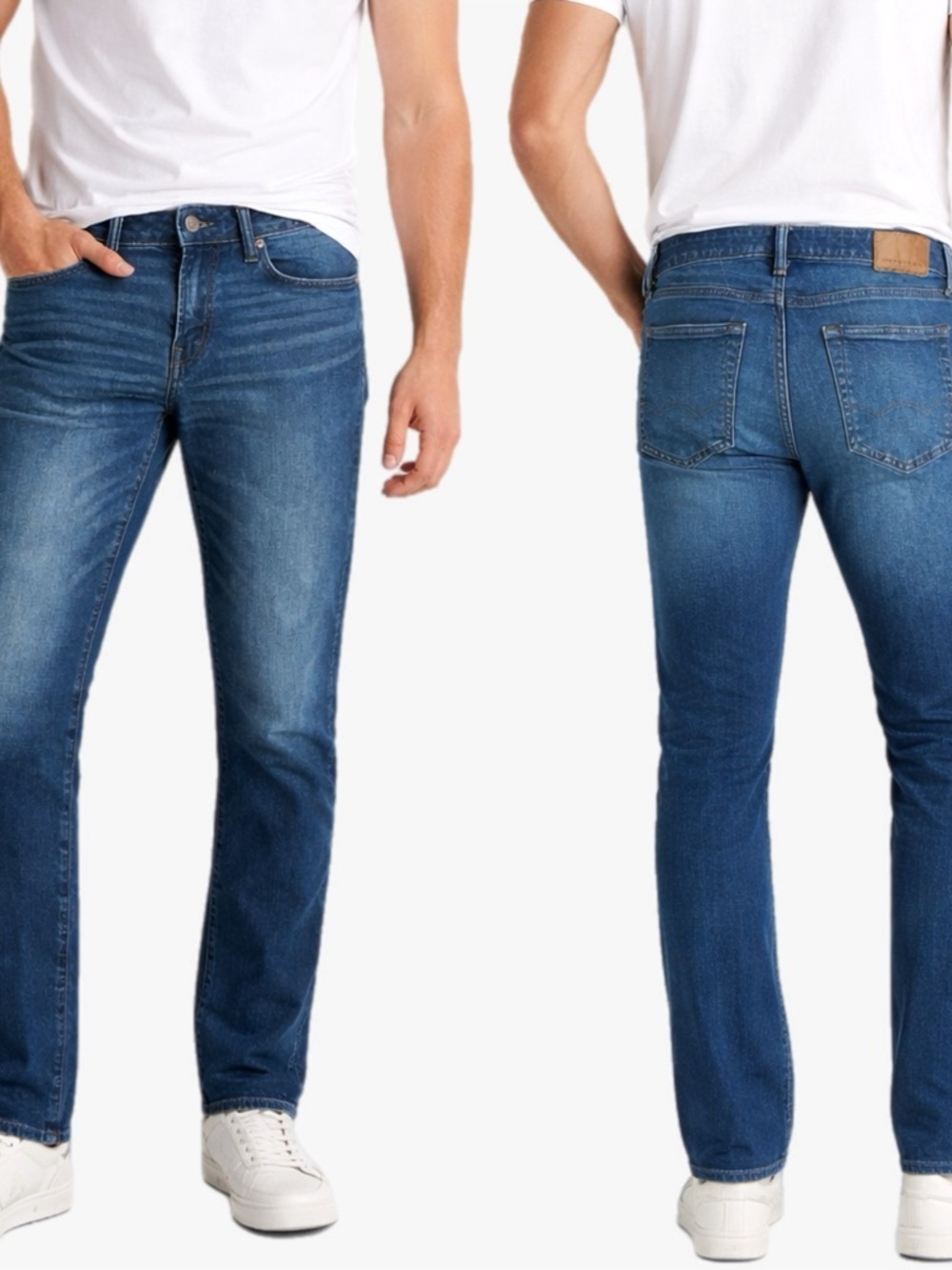 American Eagle Original Straight Fit Air Flex Jeans Dark Wash Size 28x32